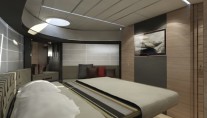 Pershing 92 Superyacht Cabin